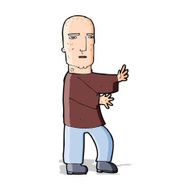 cartoon tough man N7