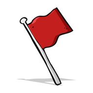 Cartoon White Flag N13