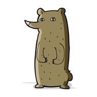 funny cartoon bear N36