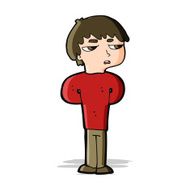 cartoon antisocial boy N5