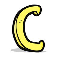 Cartoon Letter C N10