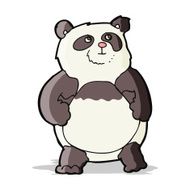 Cartoon Panda N12