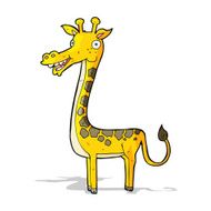 Cartoon Giraffe N31