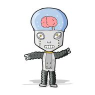 cartoon future robot N4