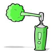 cartoon spray can N45
