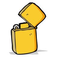 cartoon metal lighter N5