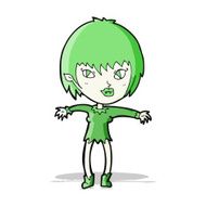 Cartoon Vampire Girl N111