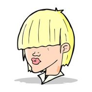 cartoon fashion haircut N5