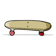 Cartoon Skateboard N33