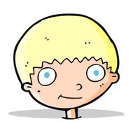 cartoon happy boy N117