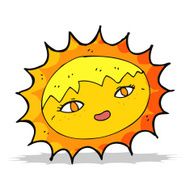 cartoon pretty sun N3