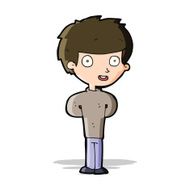 cartoon happy boy N118