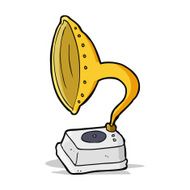 cartoon phonograph N4