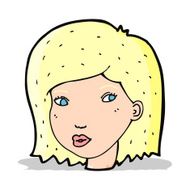 cartoon female face N64