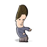 cartoon man with no worries N6