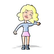 cartoon woman only joking N4