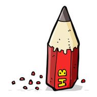 cartoon pencil stub N5