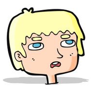 cartoon unhappy face N7