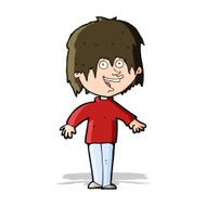 cartoon excited man N57