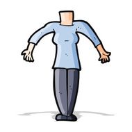 cartoon female body (add photos or mix and match cartoons) N99