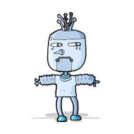 Cartoon Robot N174