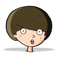 Cartoon Surprised Boy N15