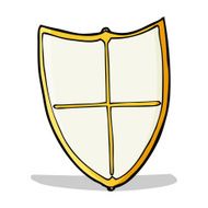 cartoon heraldic shield N9