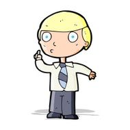 Cartoon School Boy N18