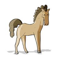 Cartoon Horse N58