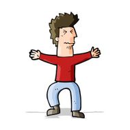 cartoon stressed out man N14