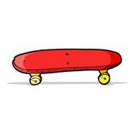 Cartoon Skateboard N36