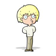 cartoon impressed boy N4