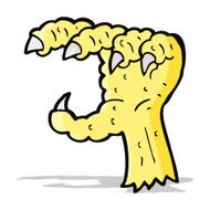 cartoon bird claw N4