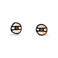 cartoon narrowed eyes N4