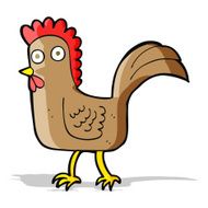 Cartoon Chicken N81