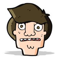 cartoon shocked face N9