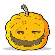 cartoon halloween pumpkin N26