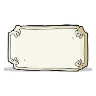 cartoon old frame banner N4