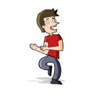 cartoon stressed out man N15