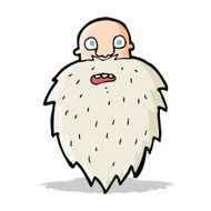 cartoon bearded man N29