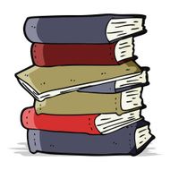 Cartoon Pile Of Books N5