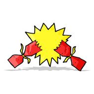cartoon christmas cracker N22