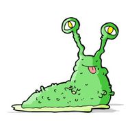 cartoon gross slug N6