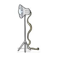 cartoon photography studio lamp N4