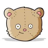 cartoon teddy bear head N8