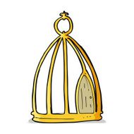Cartoon Bird Cage N9