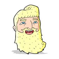 cartoon laughing bearded man N4