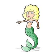 Cartoon Mermaid N32