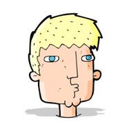 cartoon curious man N33