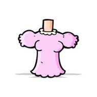 cartoon female body N10